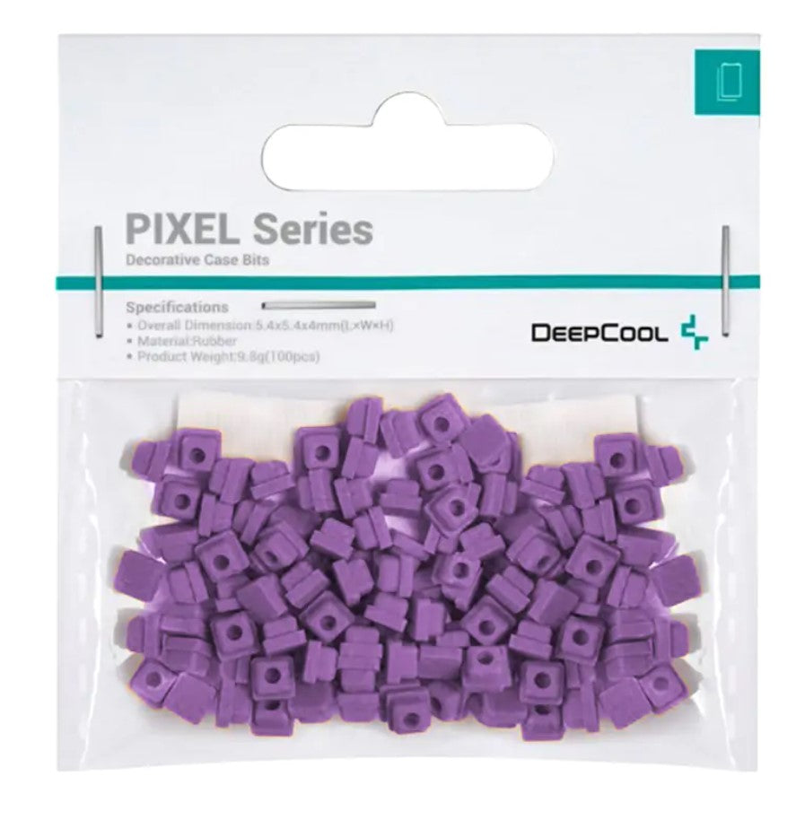 DeepCool PIXEL Decorative Case Bits - Purple / CH160, CH360, CH360 DIGITAL, CH560, CH560 DIGITAL, CH780, MORPHEUS DeepCool PIXEL Decorative Case Bits - Purple / CH160, CH360, CH360 DIGITAL, CH560, CH560 DIGITAL, CH780, MORPHEUS